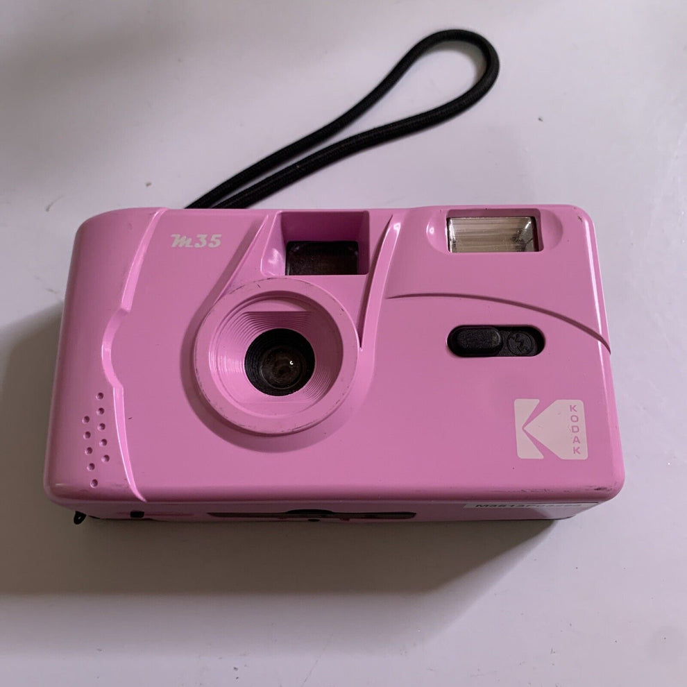 Kodak M35 35mm Film Camera Pink with Flash – Retro Unit