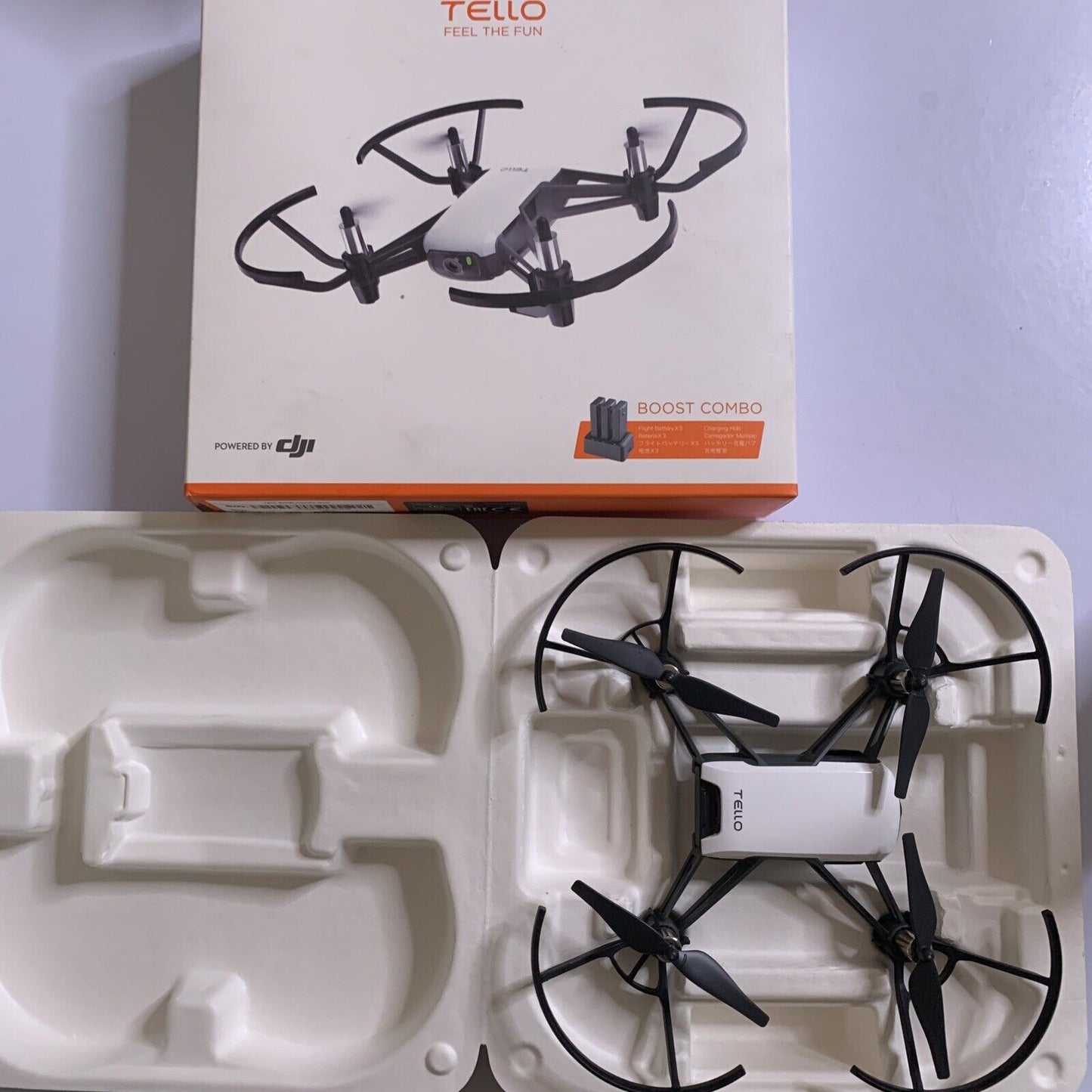 DJI Tello Drone Boost Combo Quadcopter  *No battery Charger