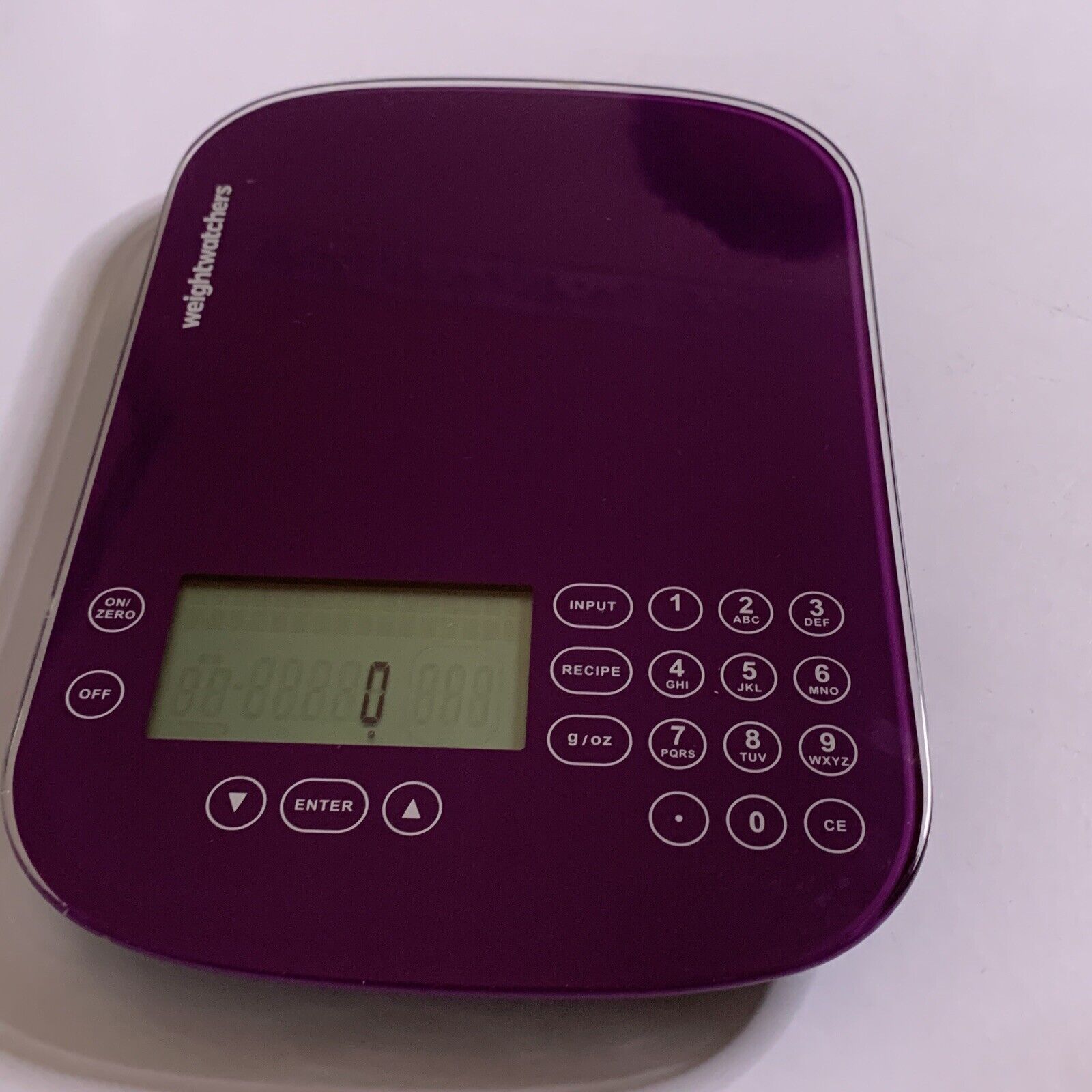 Weight Watchers Electronic Food Scale with Calculator Retro Unit