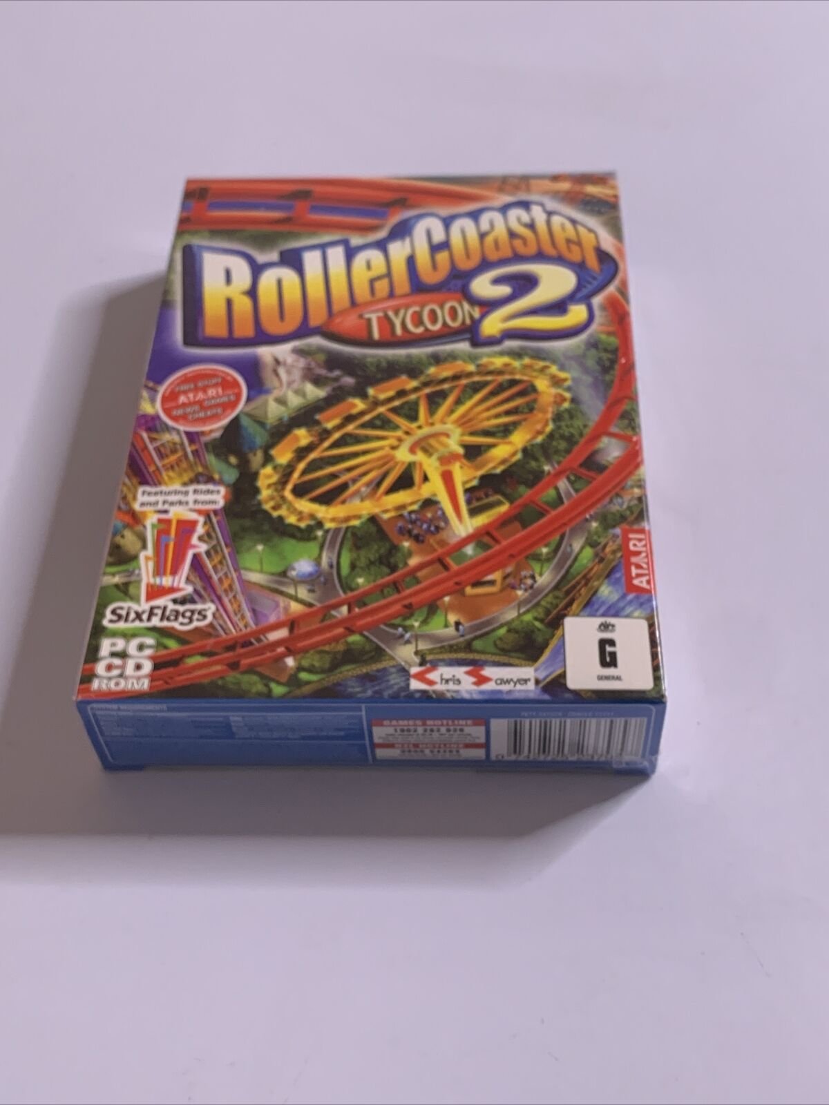 *New Sealed* Roller Coaster Tycoon 2 - PC Windows Game in Box