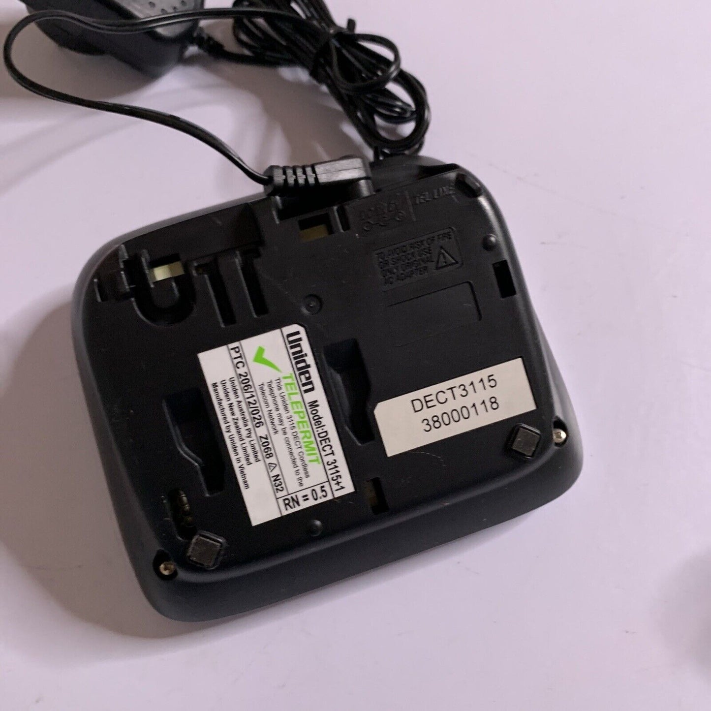 Uniden DECT 3115 Cordless Phone NBN Compatible