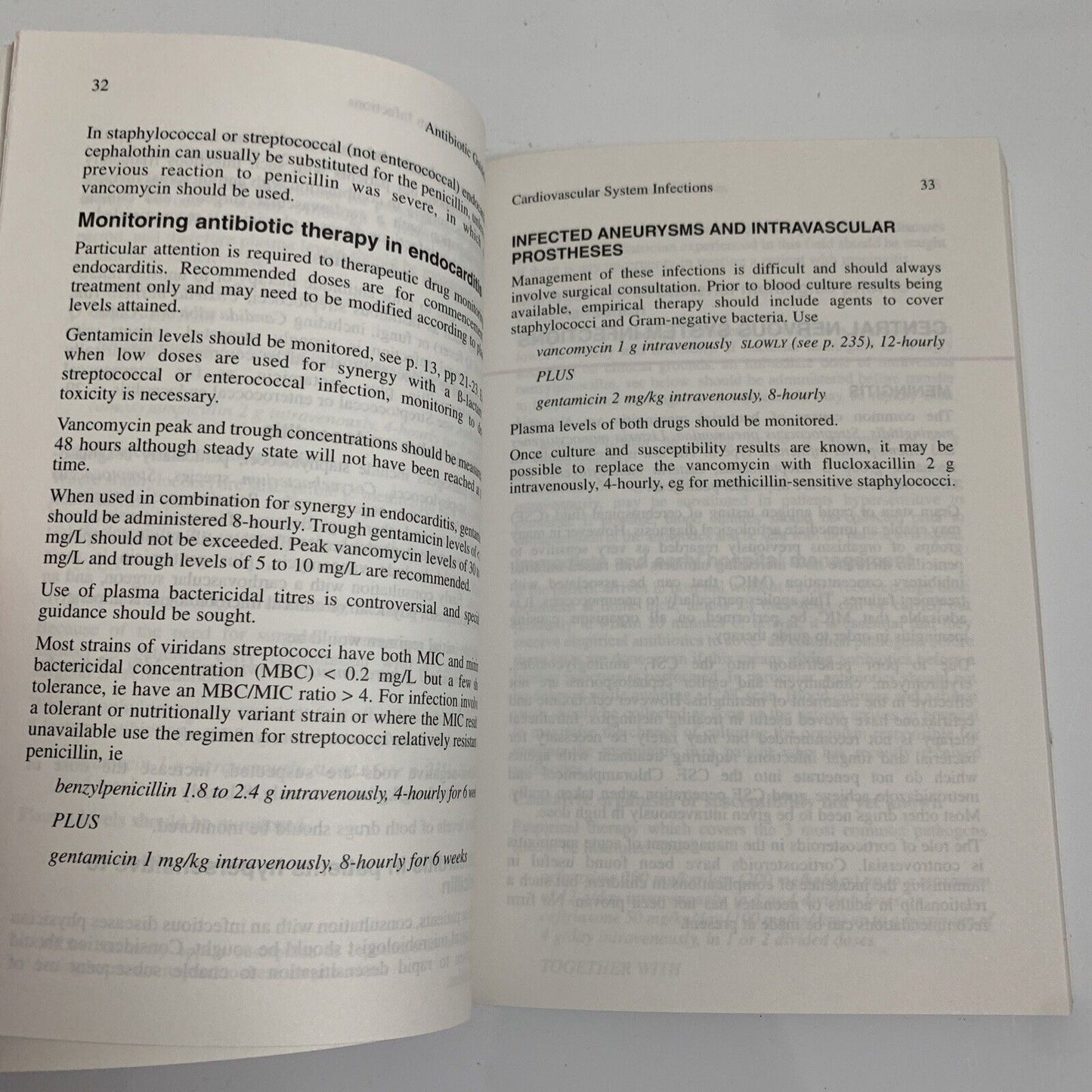 Antibiotic Guidelines Edition 9 1996-1997