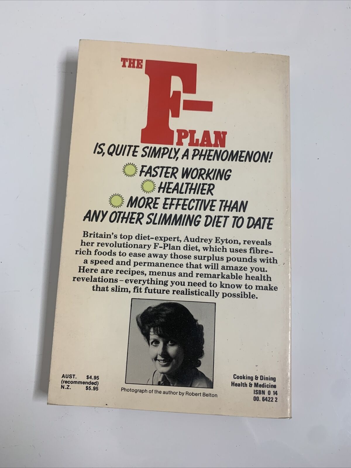 Audrey Eyton's Extraordinary F-Plan Diet Book Paperback