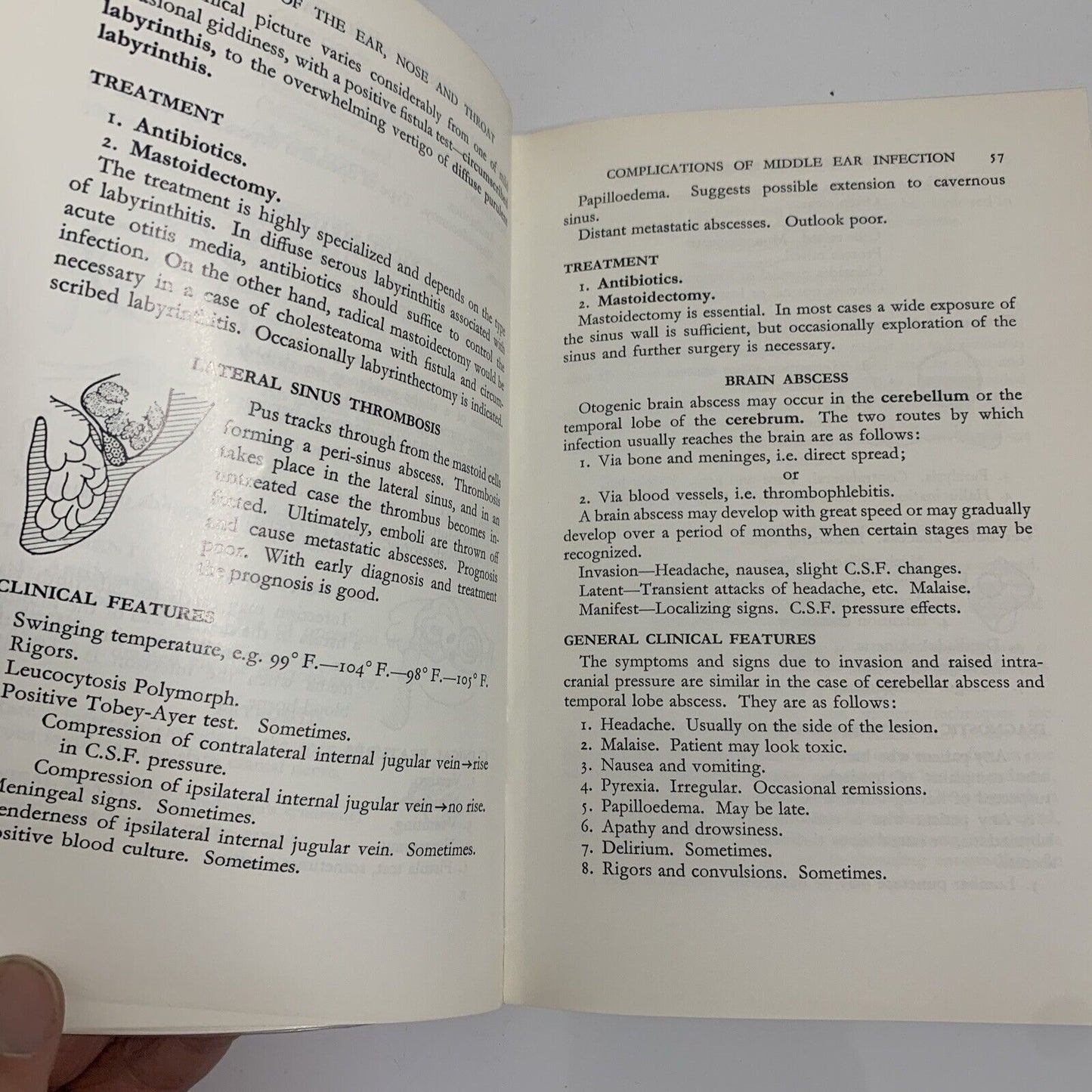 Lecture Notes On Diseases Of The Ear Nose and Throat by E H Miles Foxen