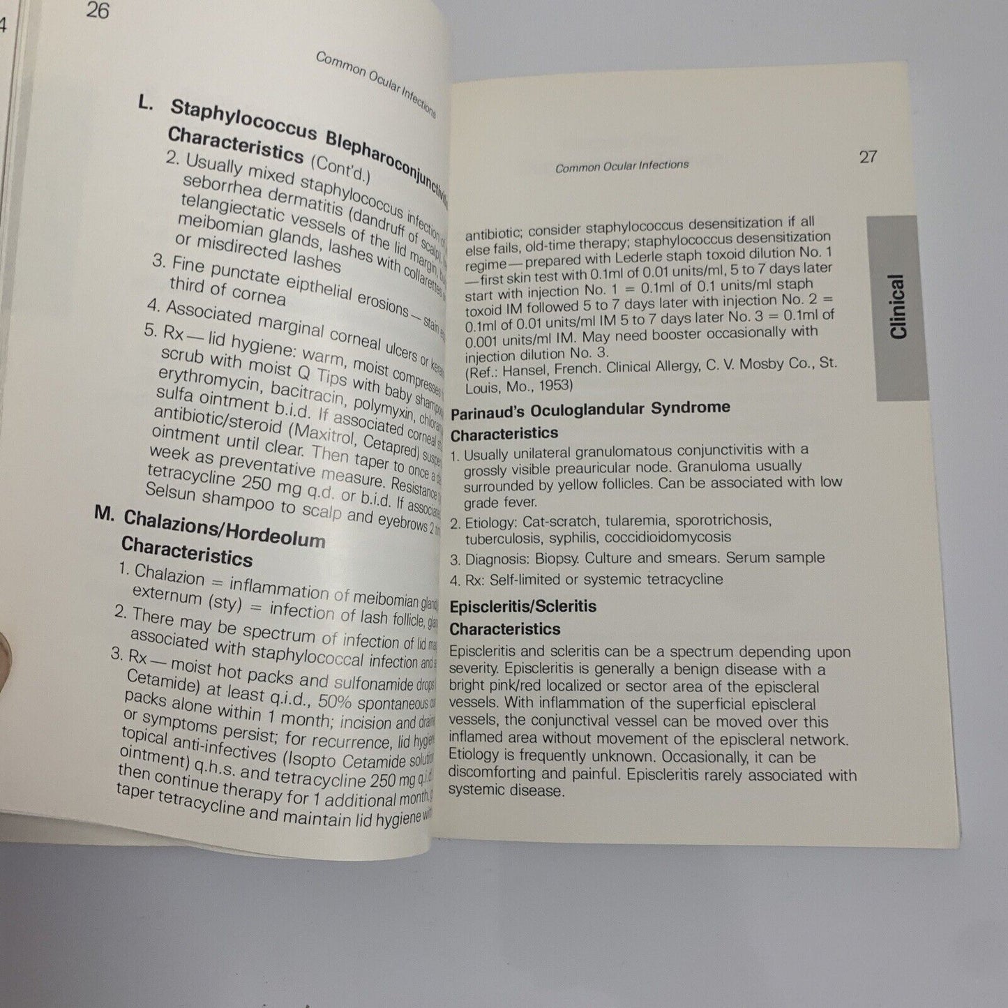 Handbook Of External Diseases of the Eye by George M Bohigian