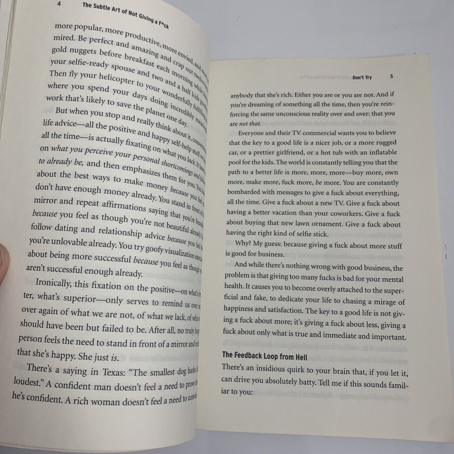 The Subtle Art of Not Giving a F*Ck by Mark Manson