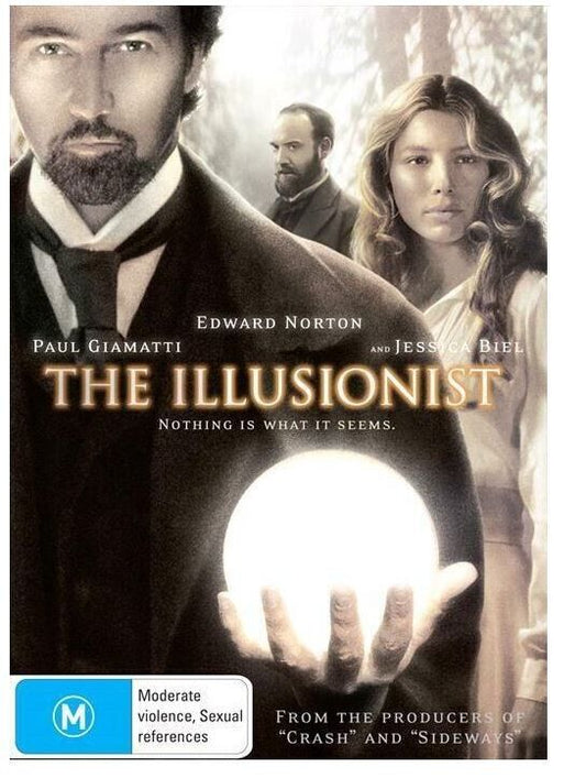 *New Sealed * The Illusionist  (DVD, 2006) Edward Norton, Jessica Biel Region 4