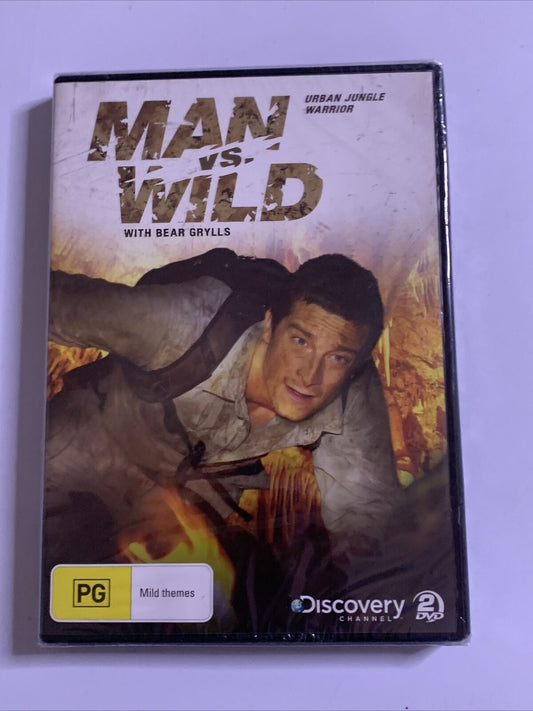 *New Sealed * Man Vs Wild - Urban Jungle Warrior (DVD, 2009) Region 4
