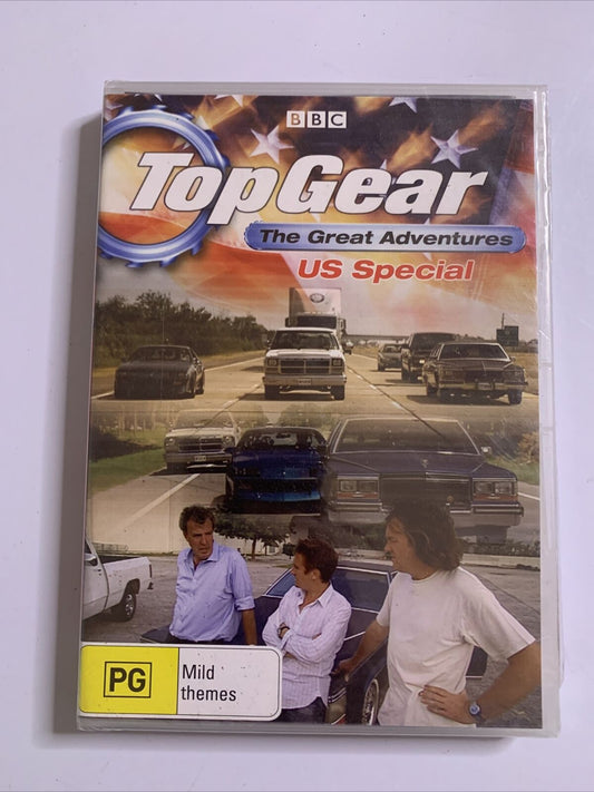 *New Sealed * Top Gear - The Great Adventures US Special (DVD, 2007) Region 4