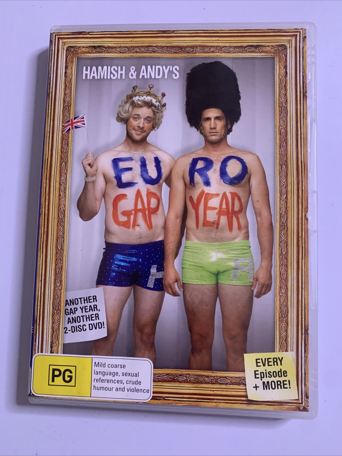 Hamish And Andy's Euro Gap Year (DVD, 2-Disc Set) Region 4
