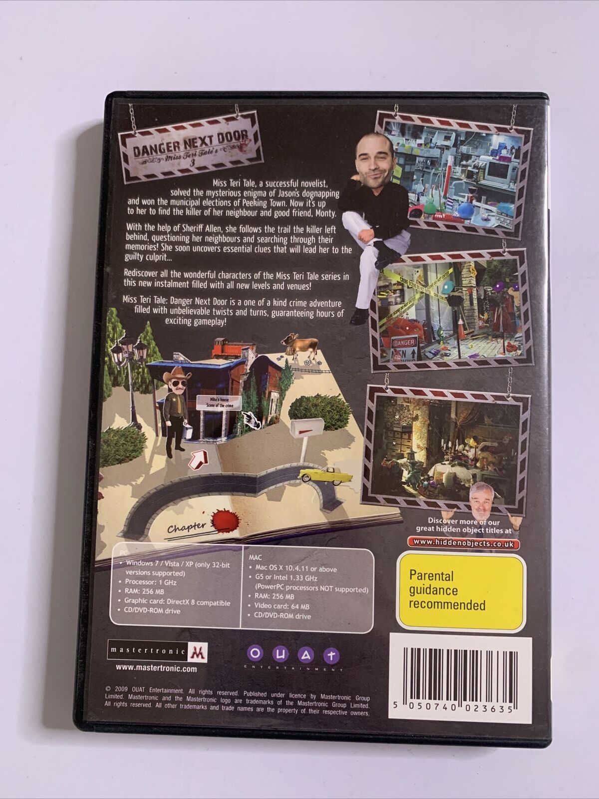 Danger Next Door - Miss Teri Tales 3  PC Windows Mac Hidden Object Game