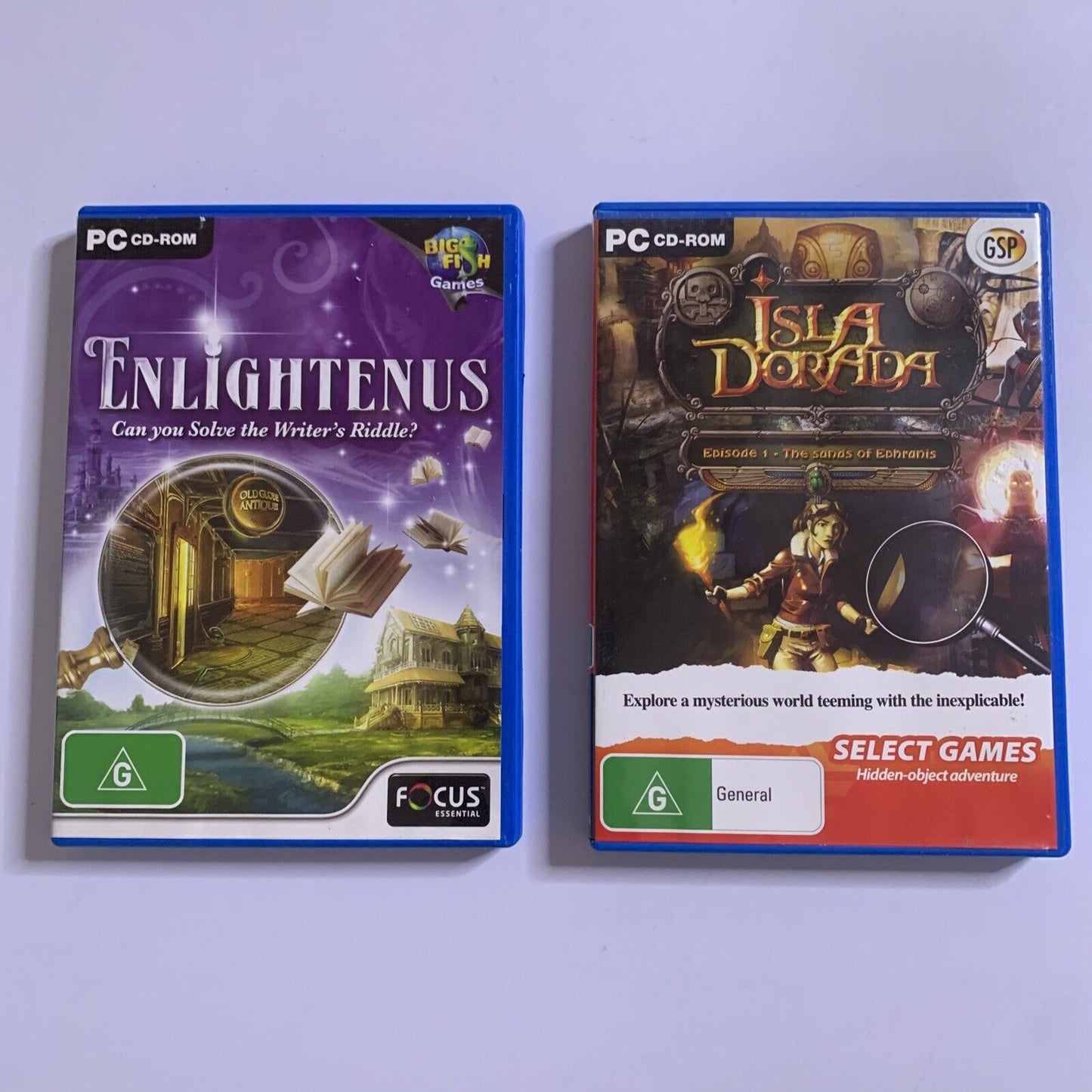 Enlightenus & Isla Dorado Episode 1 - PC Windows 2x Hidden Object Game