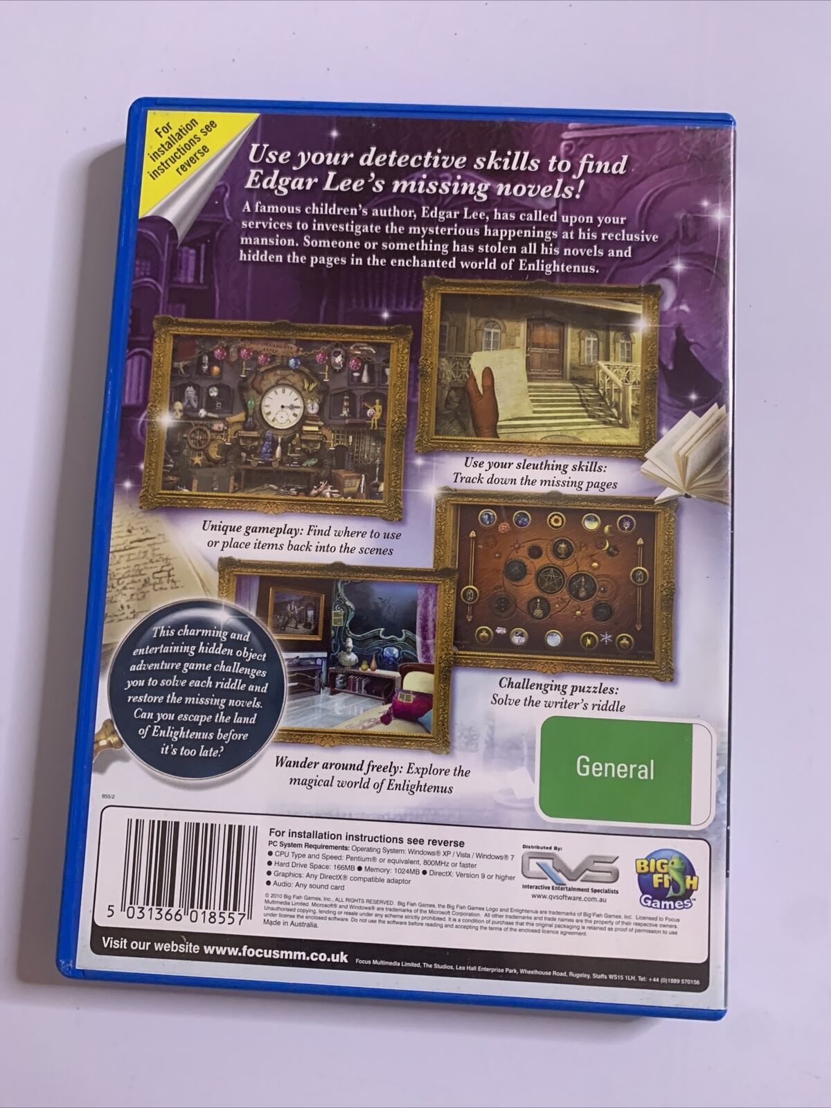 Enlightenus & Isla Dorado Episode 1 - PC Windows 2x Hidden Object Game