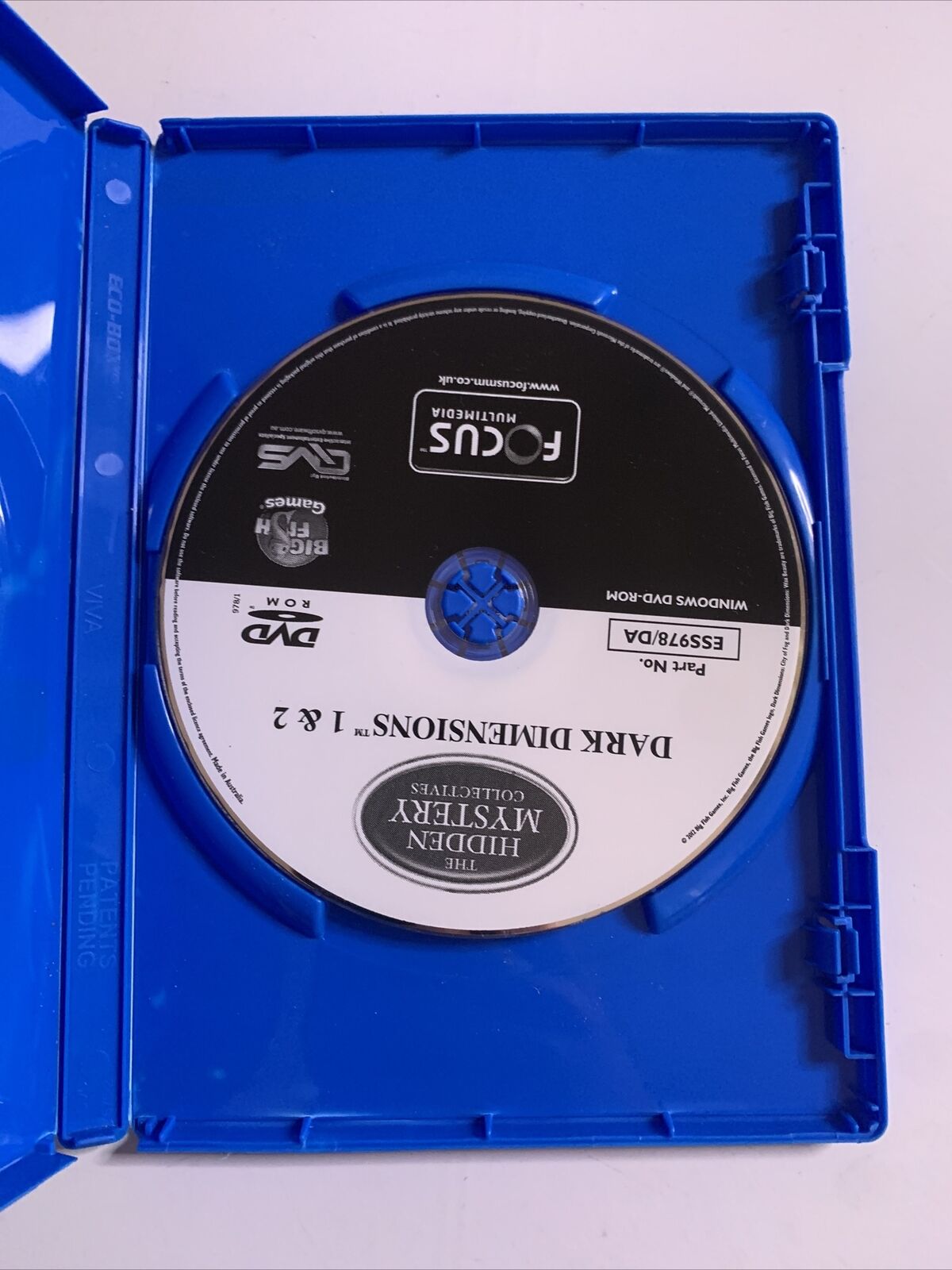 Dark Dimensions 1 & 2 + Reconstruction PC Windows 3x Hidden Object Game