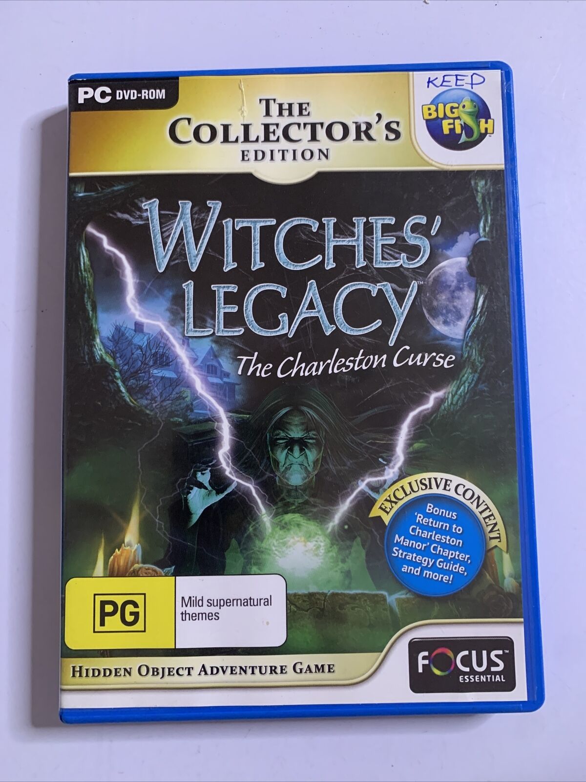 Nightmares From the Deep + Witches Legacy - PC Windows 2x Hidden Object Games