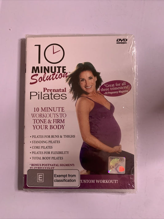 *New Sealed* 10 Minute Solution - Prenatal Pilates (DVD, 2007) All Regions