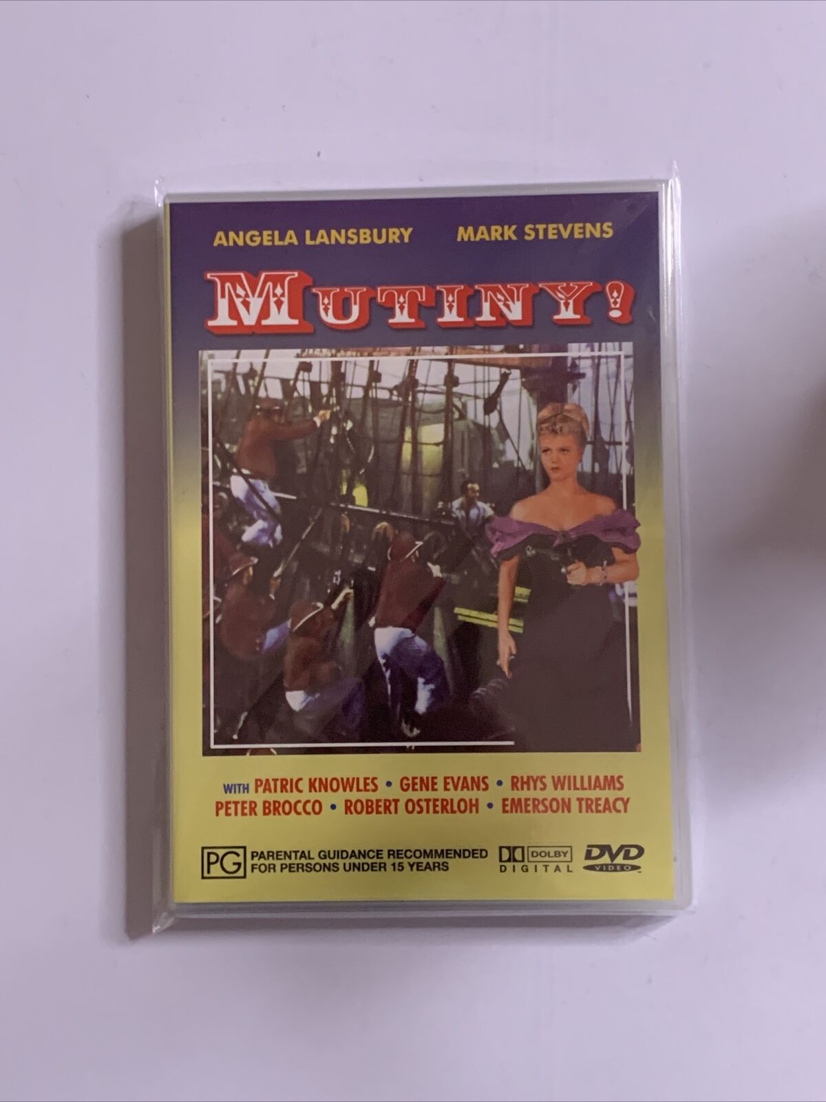 Mutiny! (DVD, 1952) Mark Stevens, Angela Lansbury. All Regions NEW