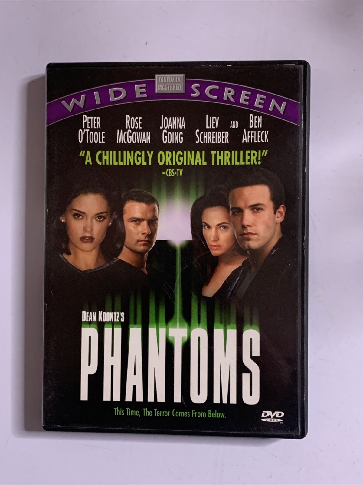 Phantoms  (DVD, 1997) Peter O'Toole, Rose McGowan, Joanna Going  Region 1