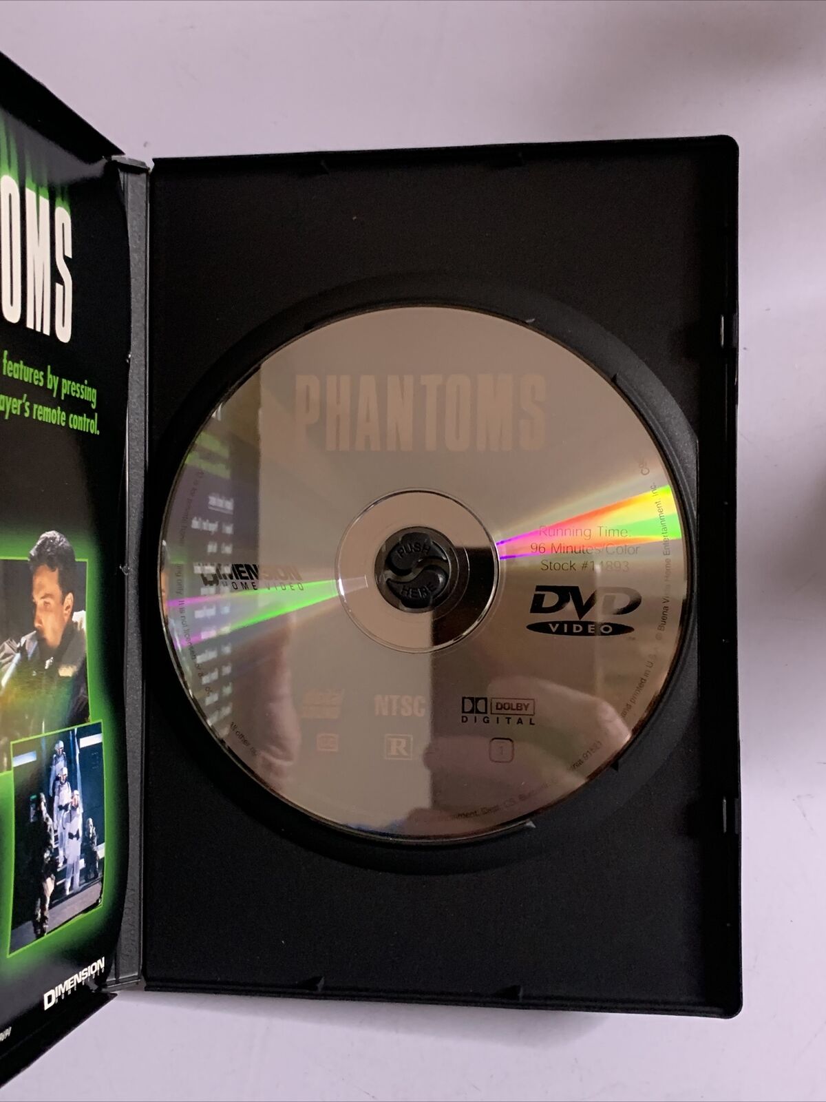 Phantoms  (DVD, 1997) Peter O'Toole, Rose McGowan, Joanna Going  Region 1