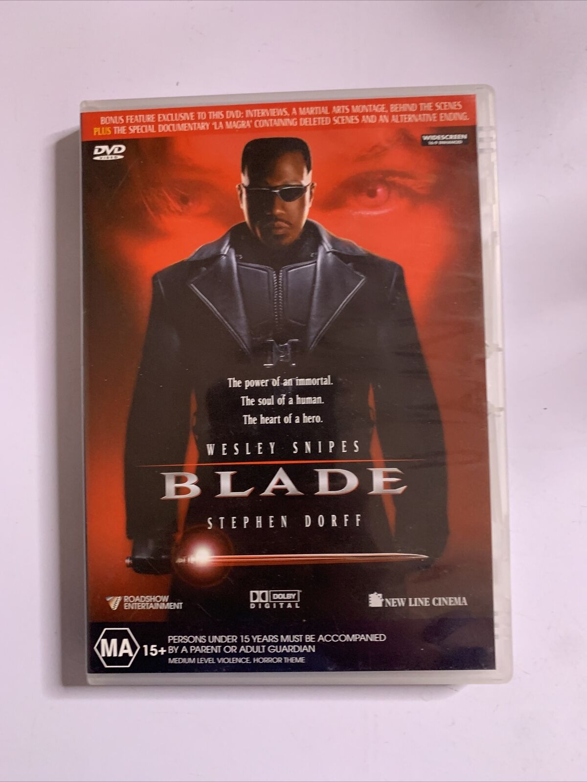 Blade (DVD, 1998) Wesley Snipes Region 4