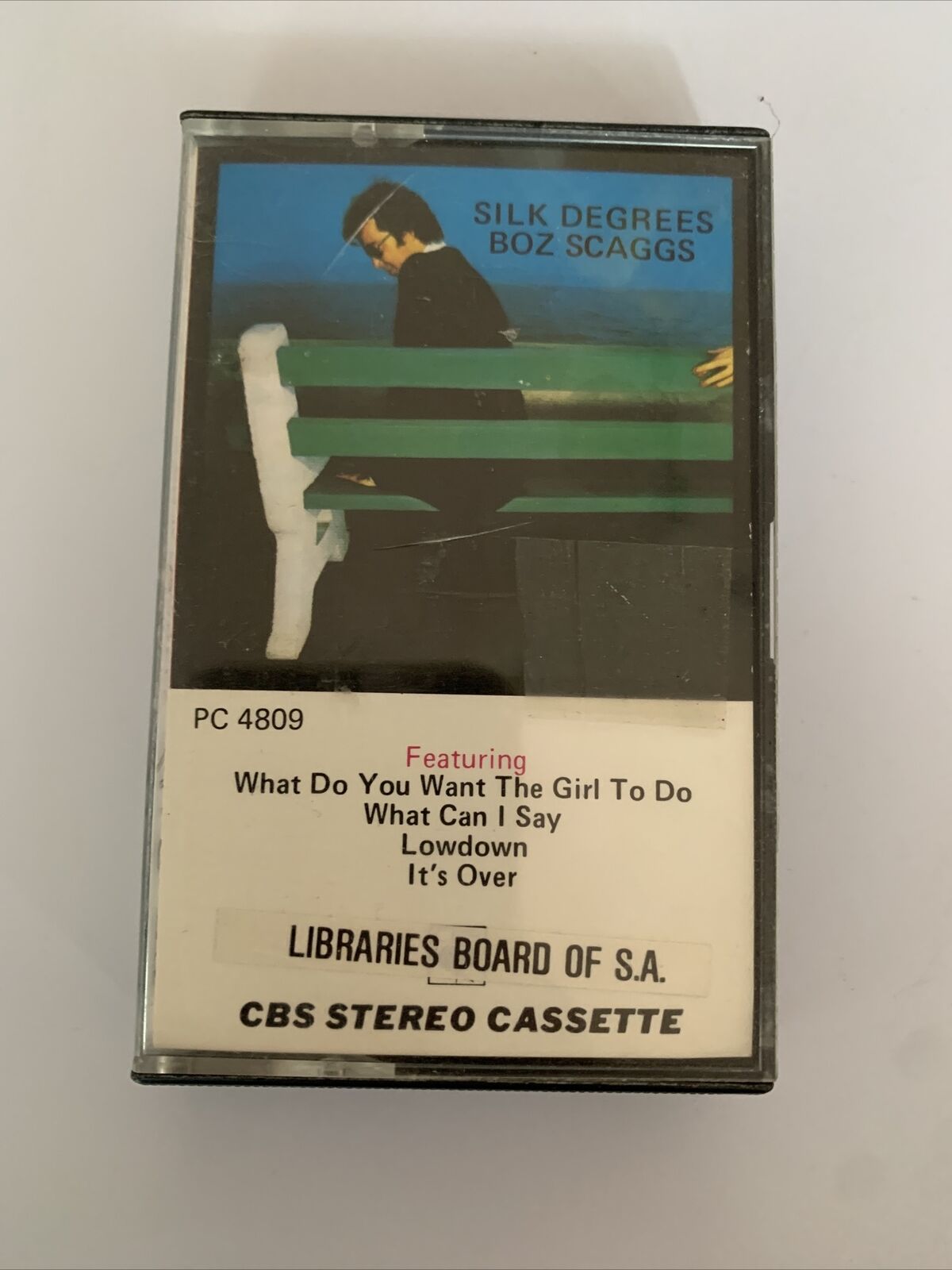 Boz Scaggs – Silk Degrees (Cassette Tape, 1976) PC 4809