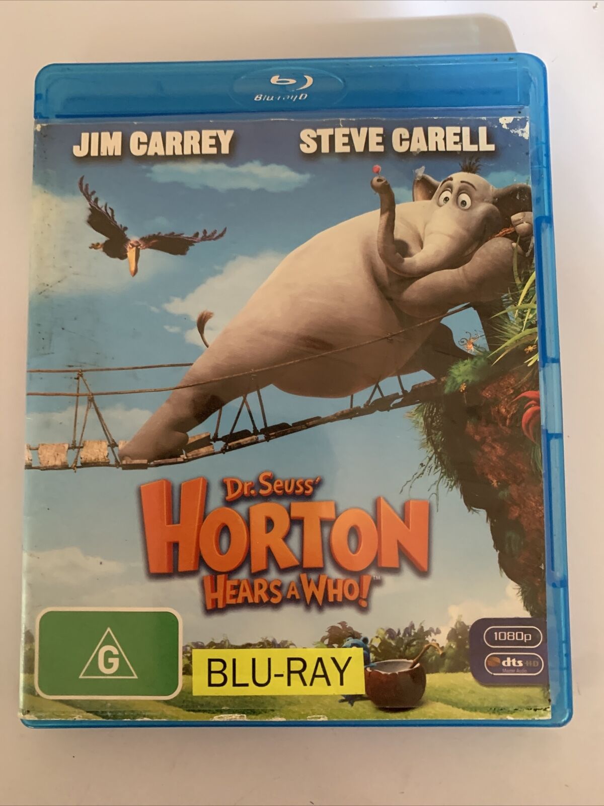 Horton Hears a Who! (Blu-ray, 2008) Jim Carrey, Steve Carell Region B