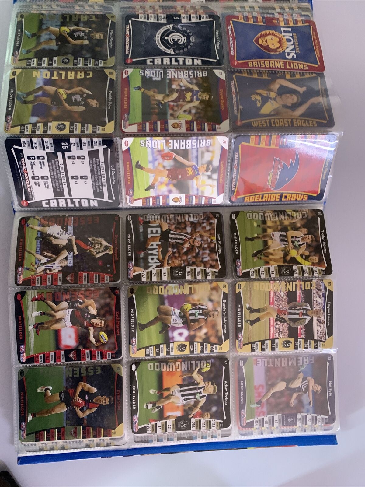 AFL Team 2019 Official AFL Game Cards Collectors Album