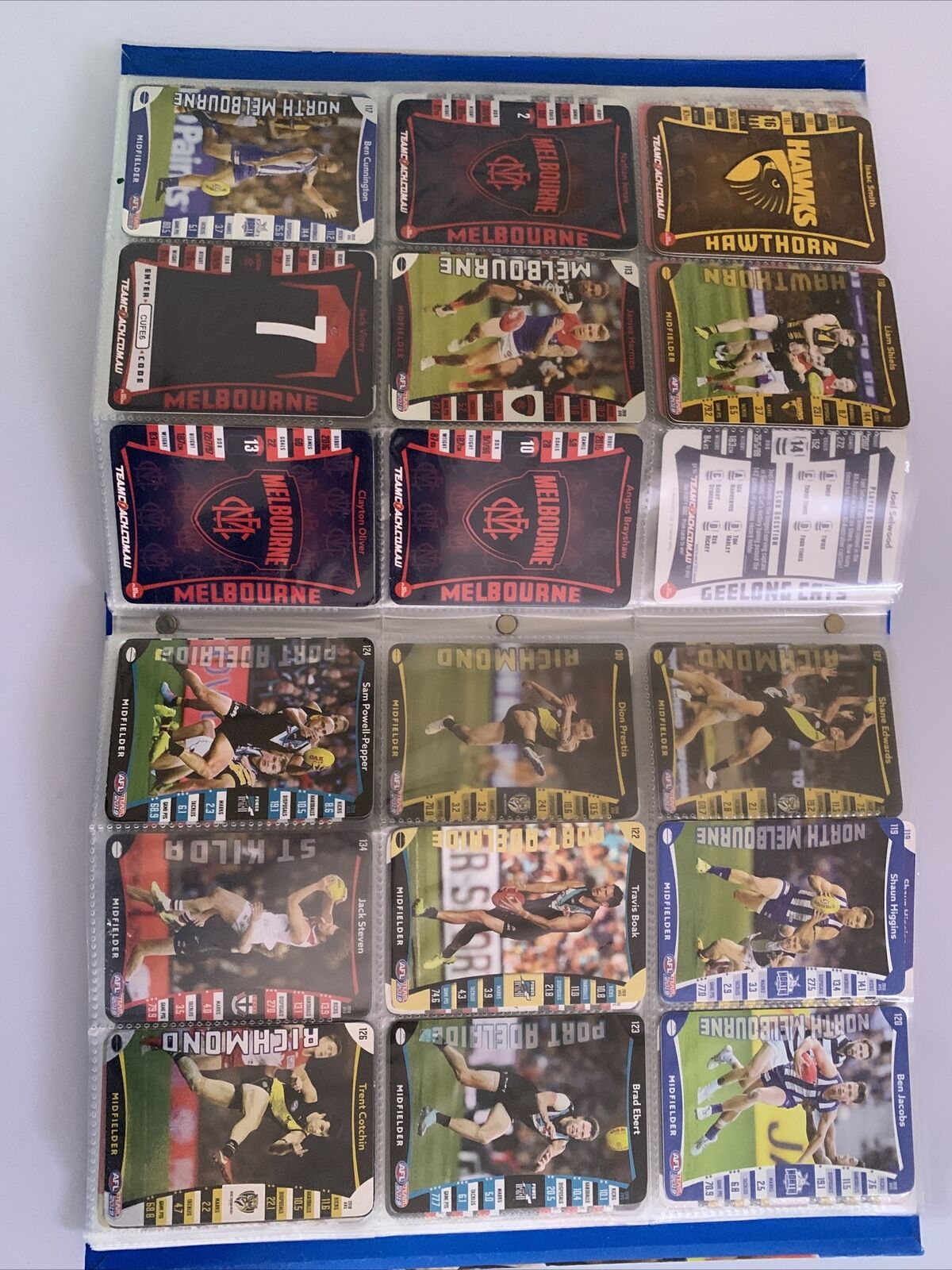 AFL Team 2019 Official AFL Game Cards Collectors Album