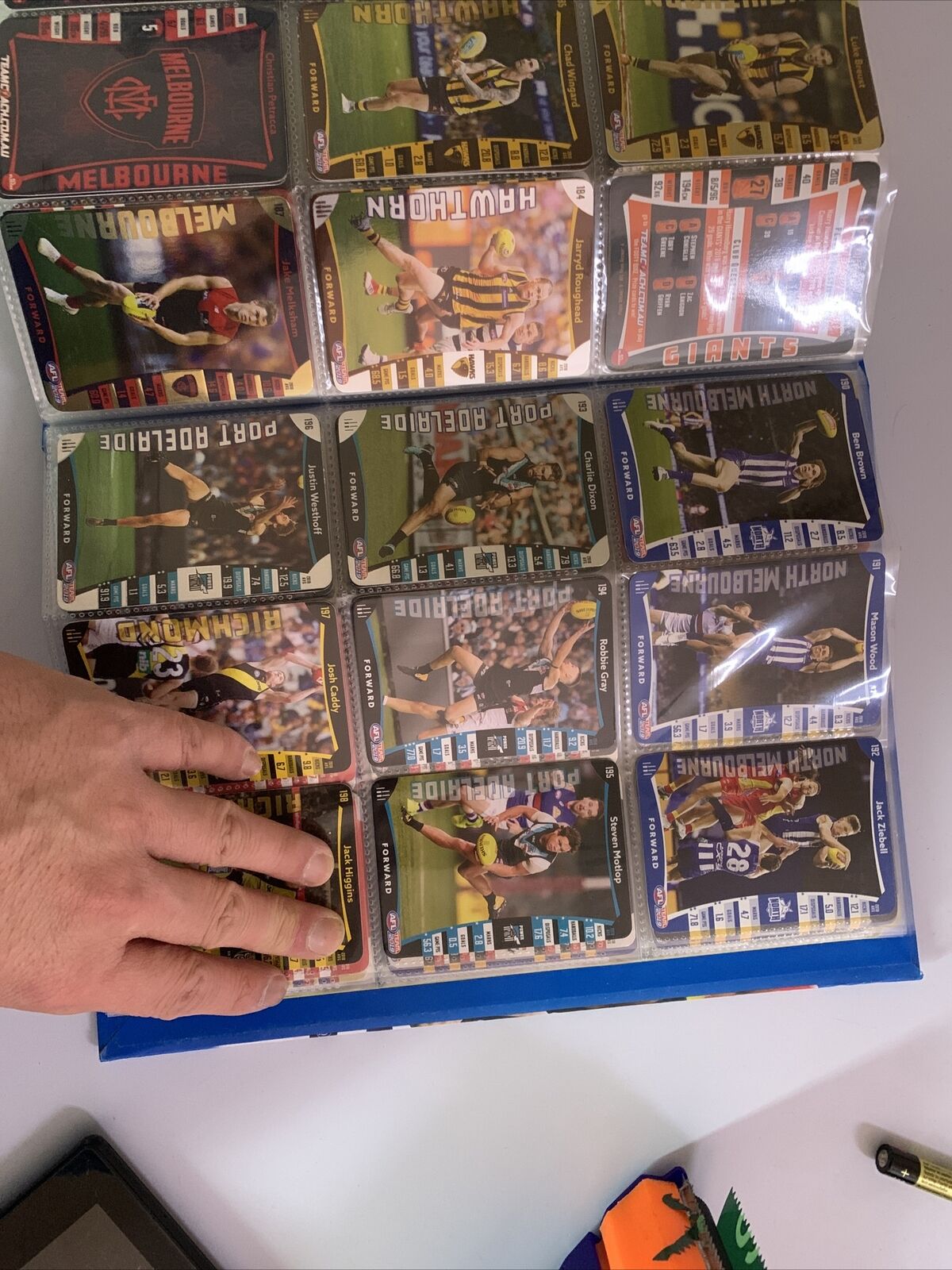 AFL Team 2019 Official AFL Game Cards Collectors Album