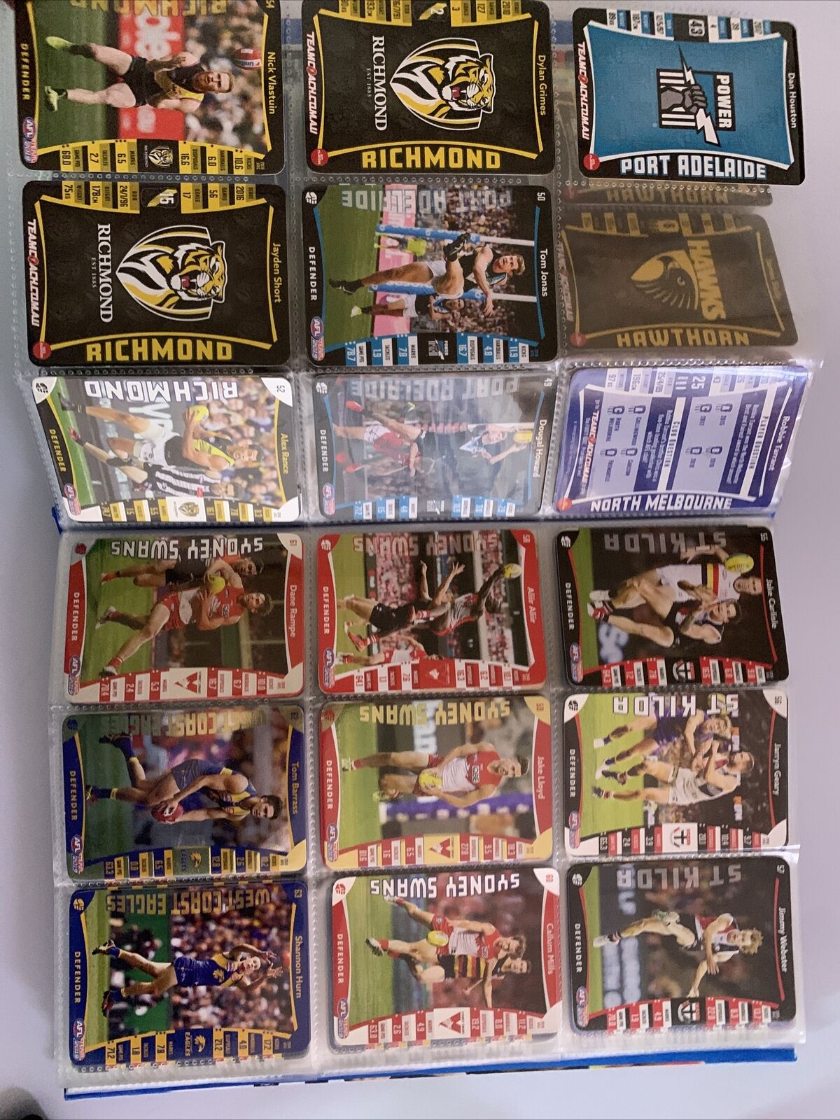 AFL Team 2019 Official AFL Game Cards Collectors Album