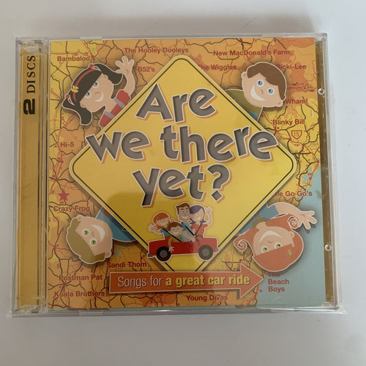 Are We There Yet (CD, 2007, 2-Disc) Wiggles Hi-5 Koala Brothers Crazy Frog NEW