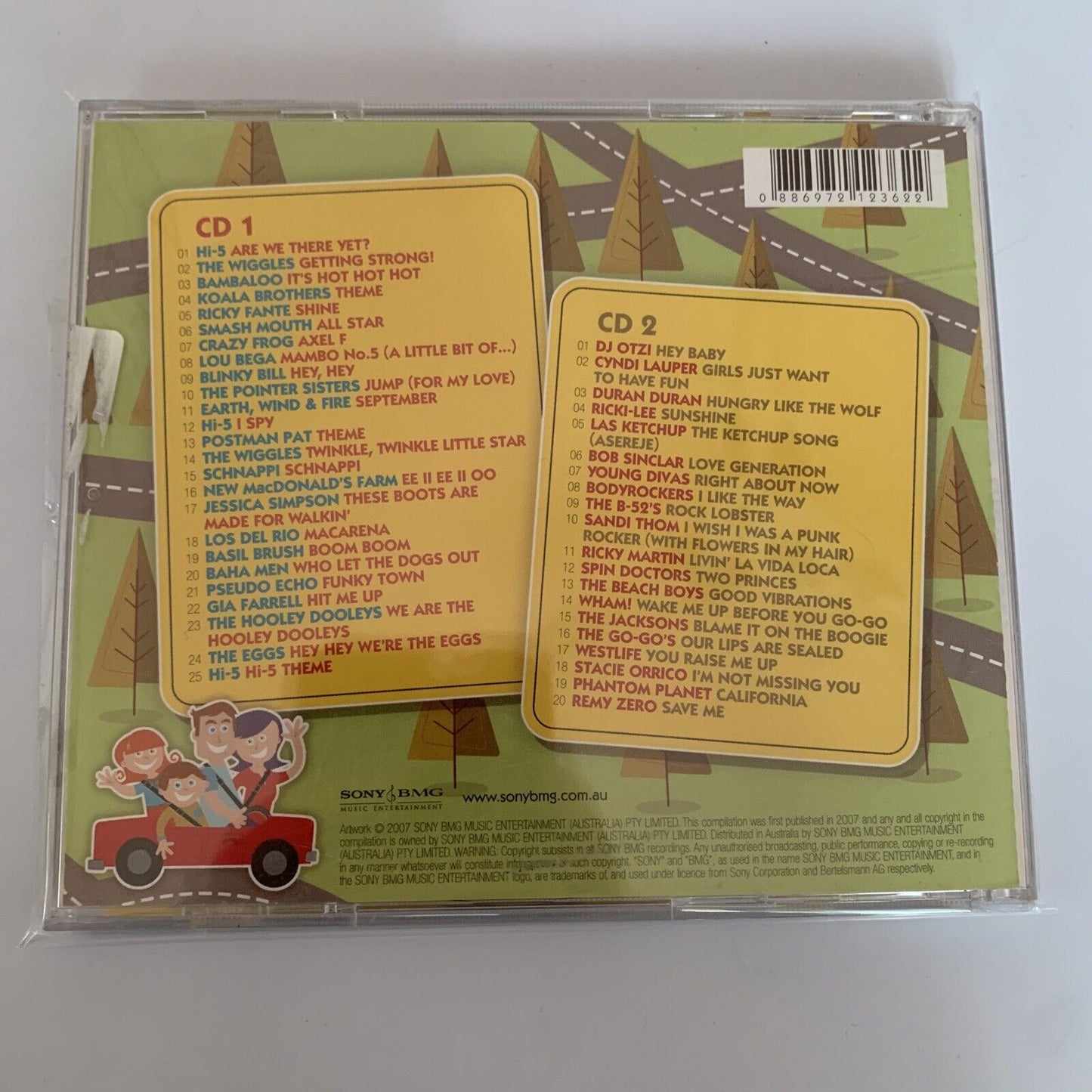 Are We There Yet (CD, 2007, 2-Disc) Wiggles Hi-5 Koala Brothers Crazy Frog NEW