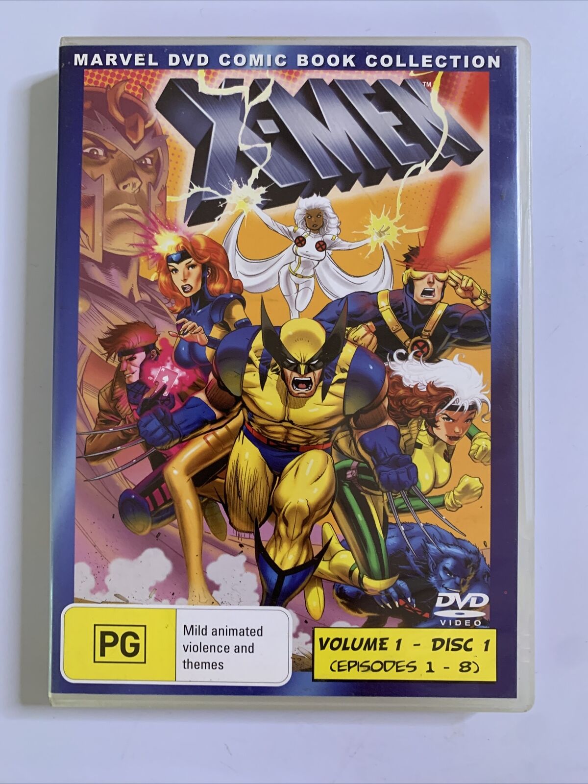 X-Men - Vol 1  Disc 1 (DVD, 1992) Region 4