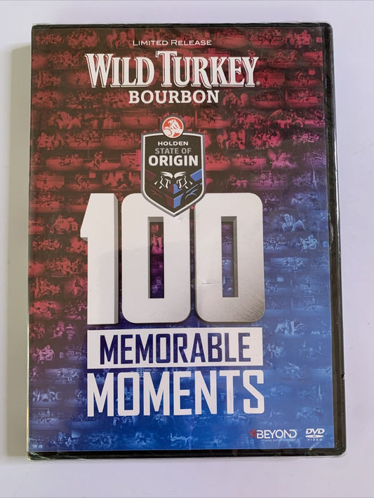 *New Sealed* State Of Origin 100 Memorable Moments NRL DVD  Region 4