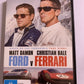 Ford v Ferrari (DVD, 2019) Matt Damon, Christian Bale Region 4