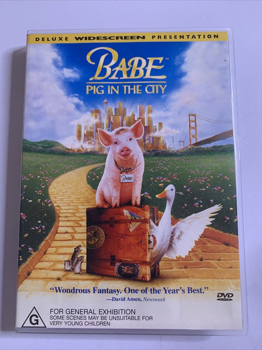 Babe - Pig In The City (DVD, 1998) Region 4