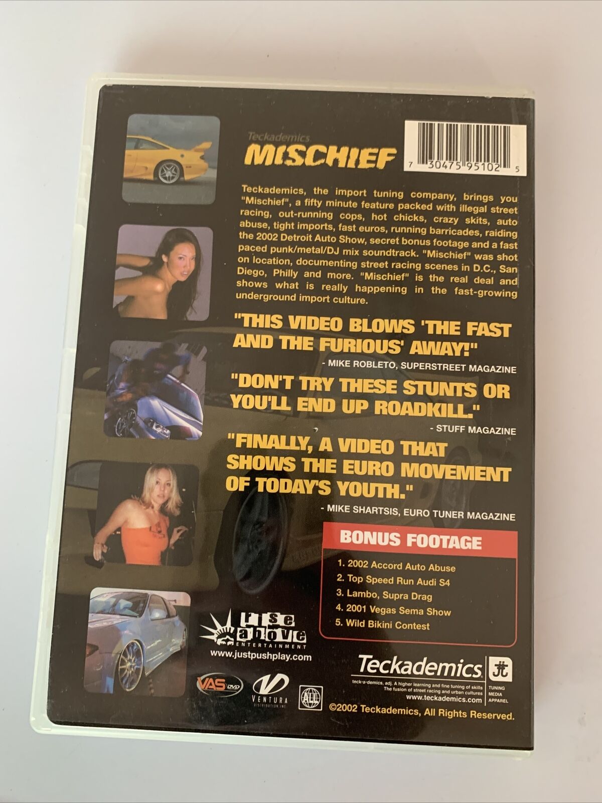 Teckademics Mischief - Import Street Racing (DVD) All Regions