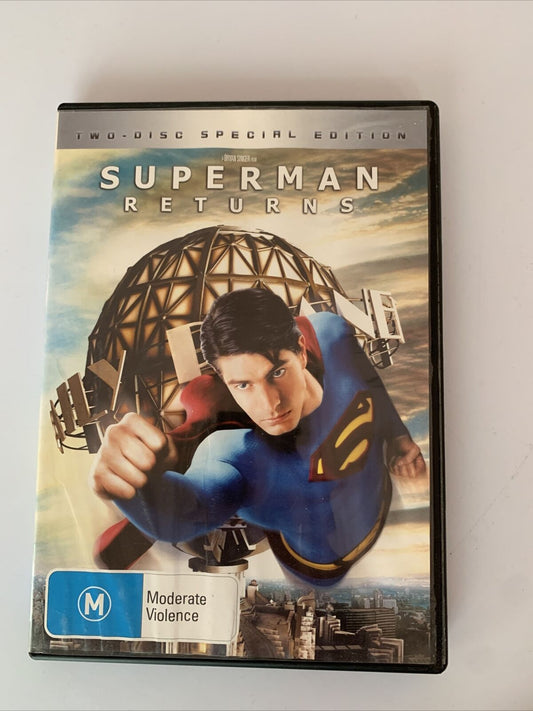 Superman Returns  (DVD, 2006) Parker Posey, Brandon Routh  Region 4