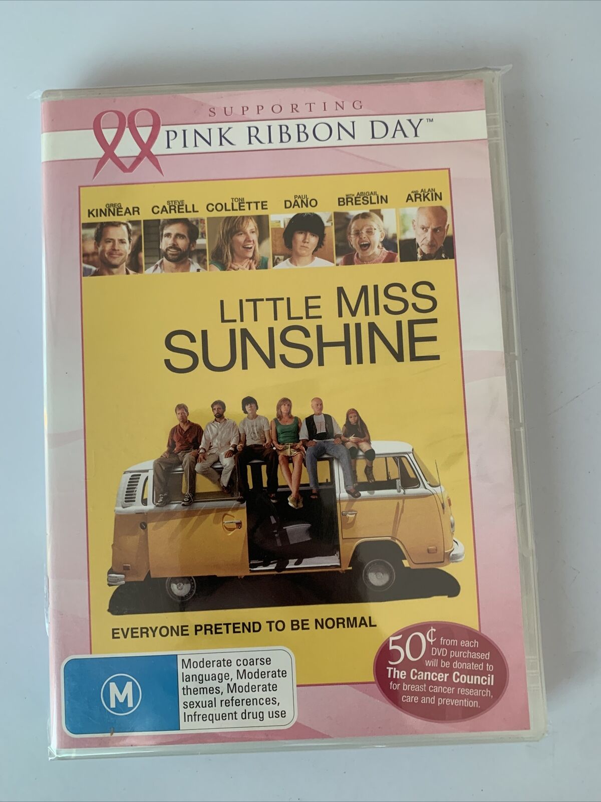 Little Miss Sunshine (DVD, 2006) Greg Kinnear, Toni Collette Region 4 NEW