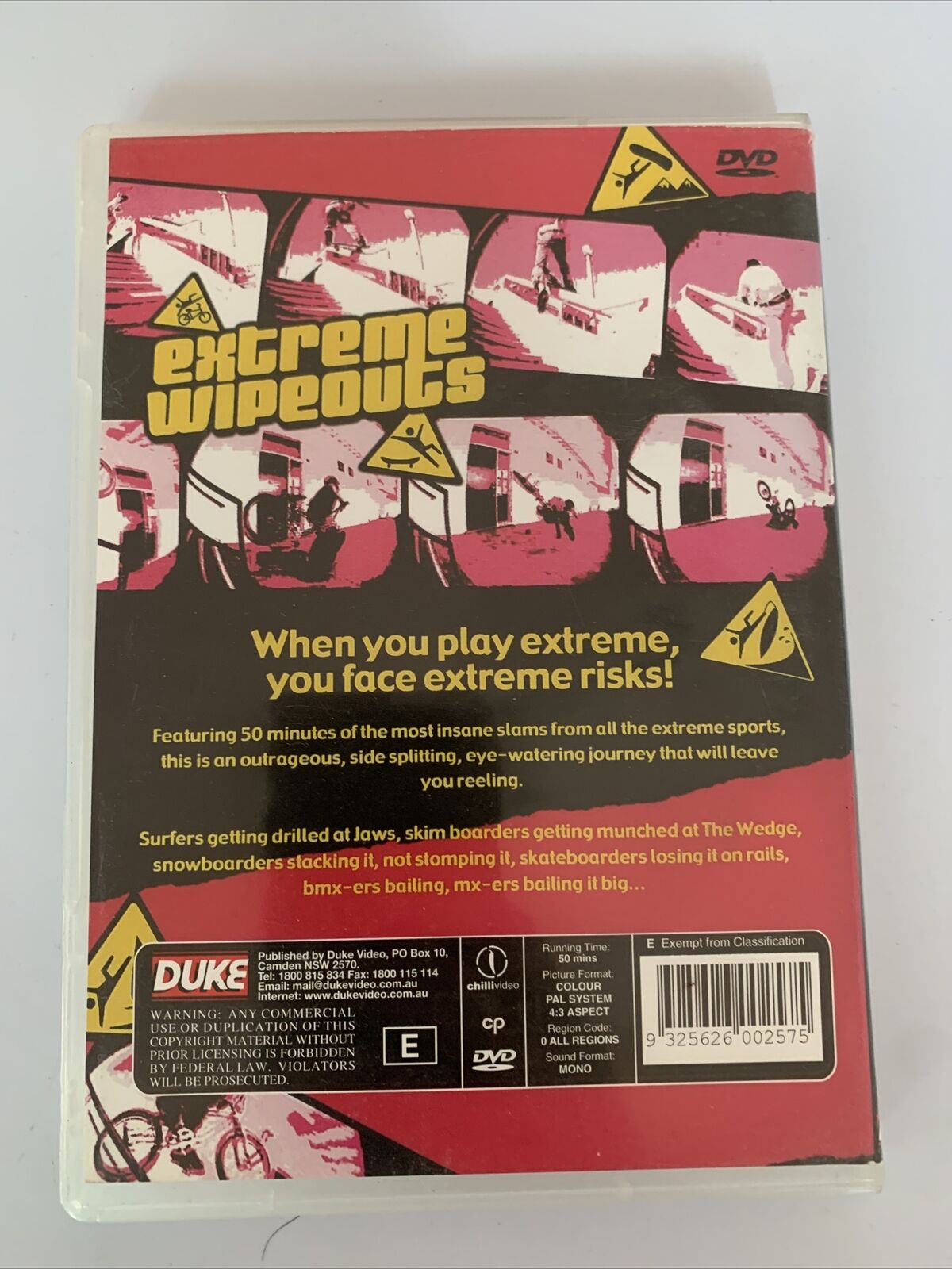 Extreme Wipeouts (DVD) All Regions