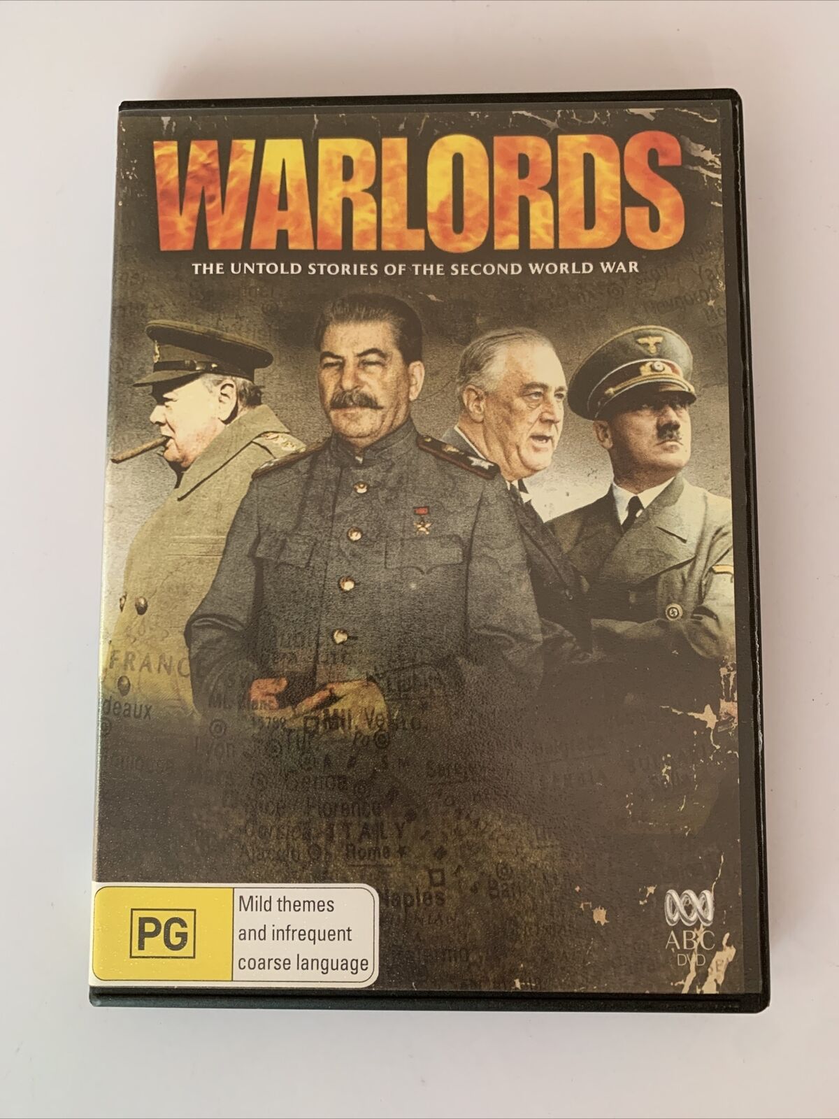 Warlords (DVD) WWII Documentary Series Region 4