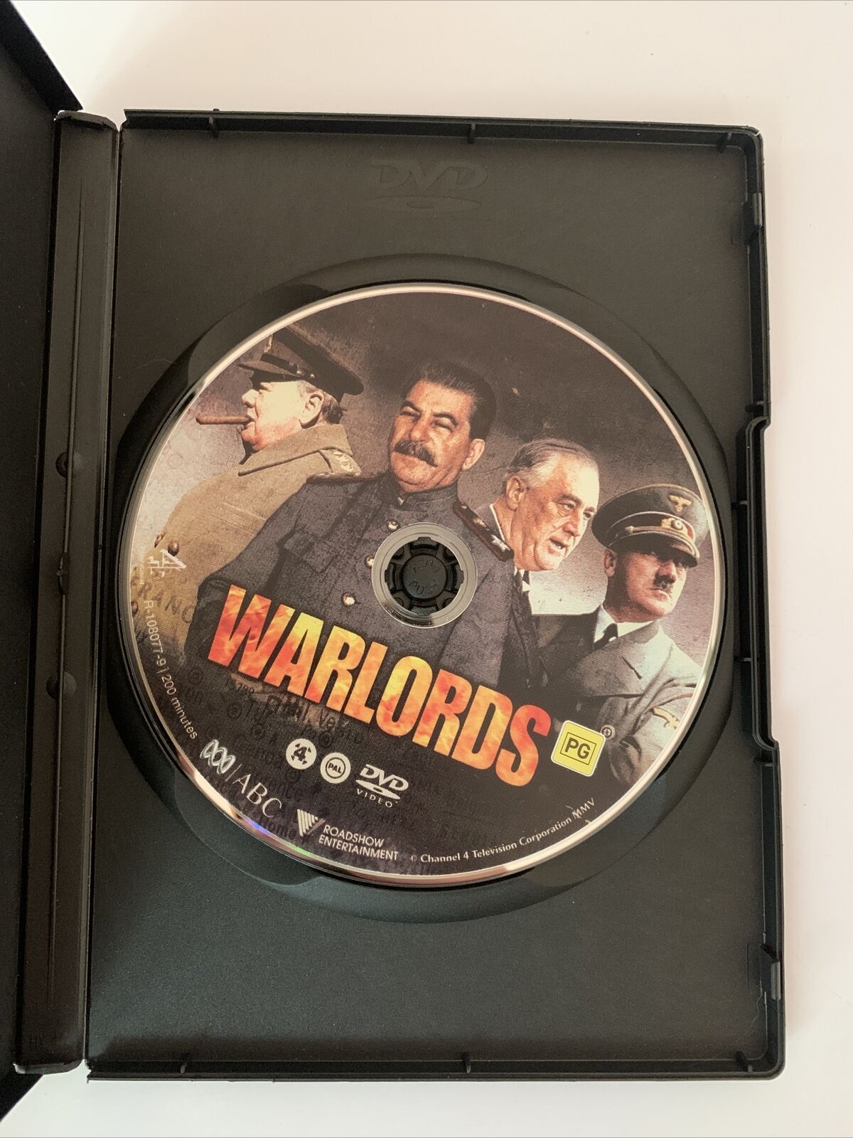 Warlords (DVD) WWII Documentary Series Region 4