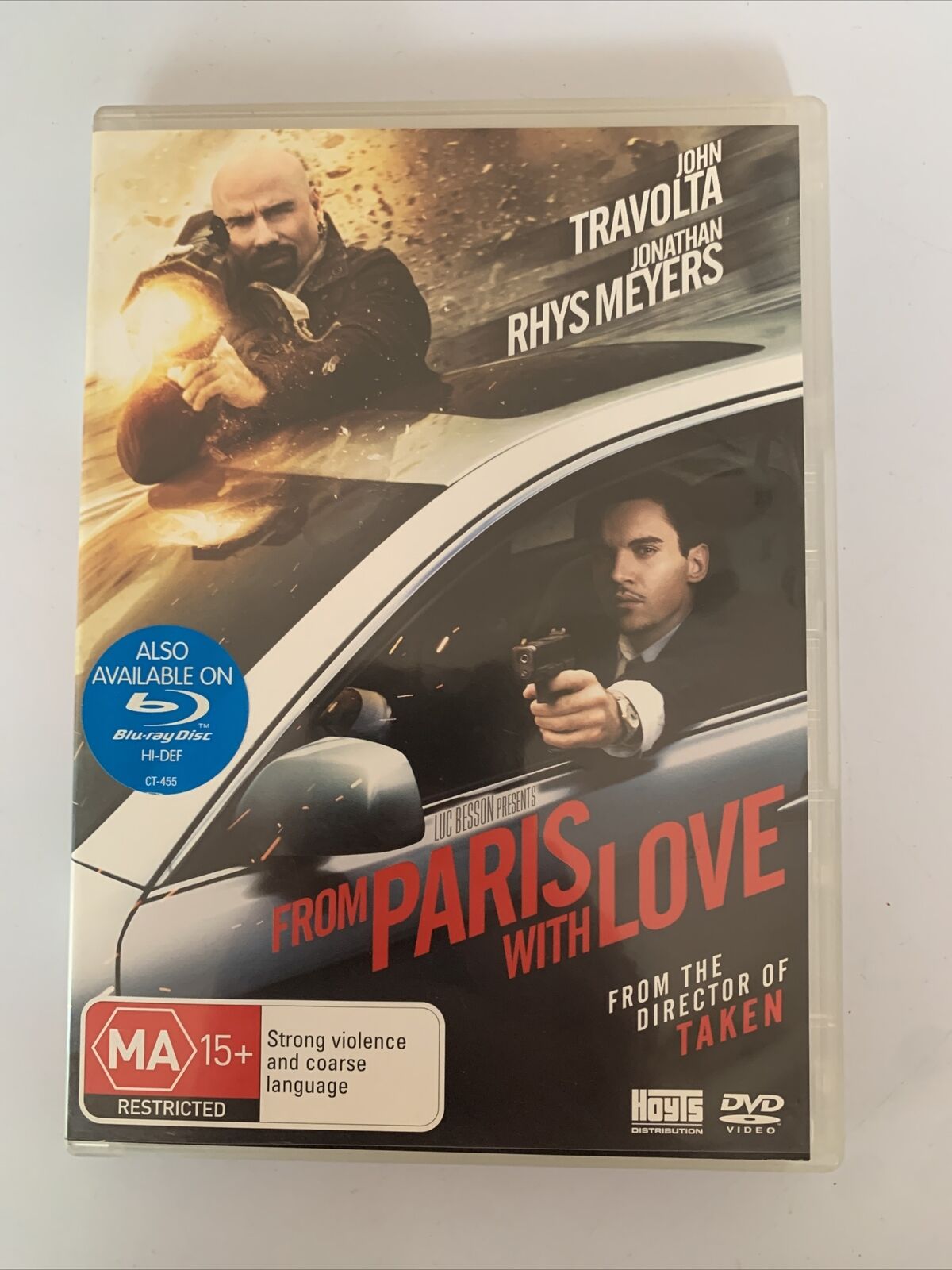 From Paris With Love (DVD, 2010) John Travolta  Region 4