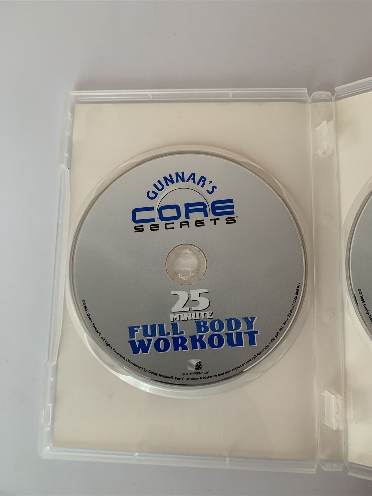 Gunnar’s Core Secrets 25 Min Full Body Workout + Accelerated Core Training DVD