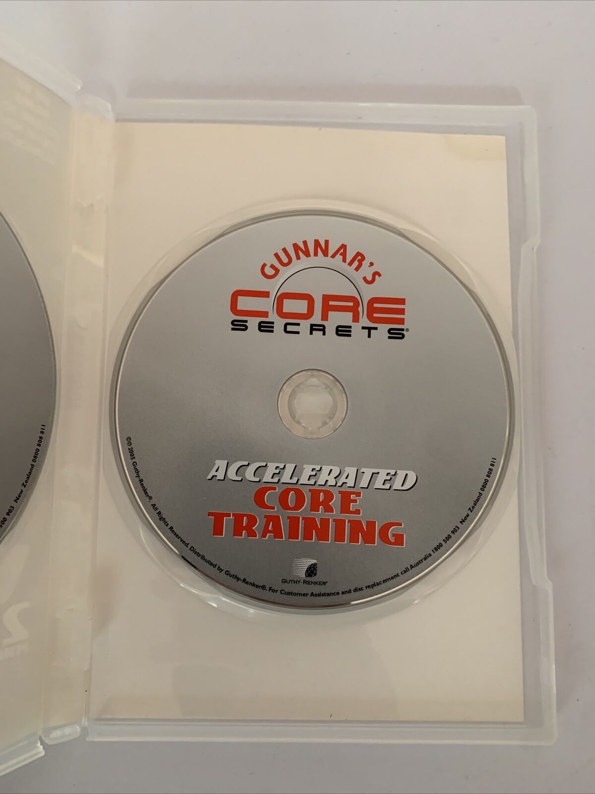 Gunnar’s Core Secrets 25 Min Full Body Workout + Accelerated Core Training DVD