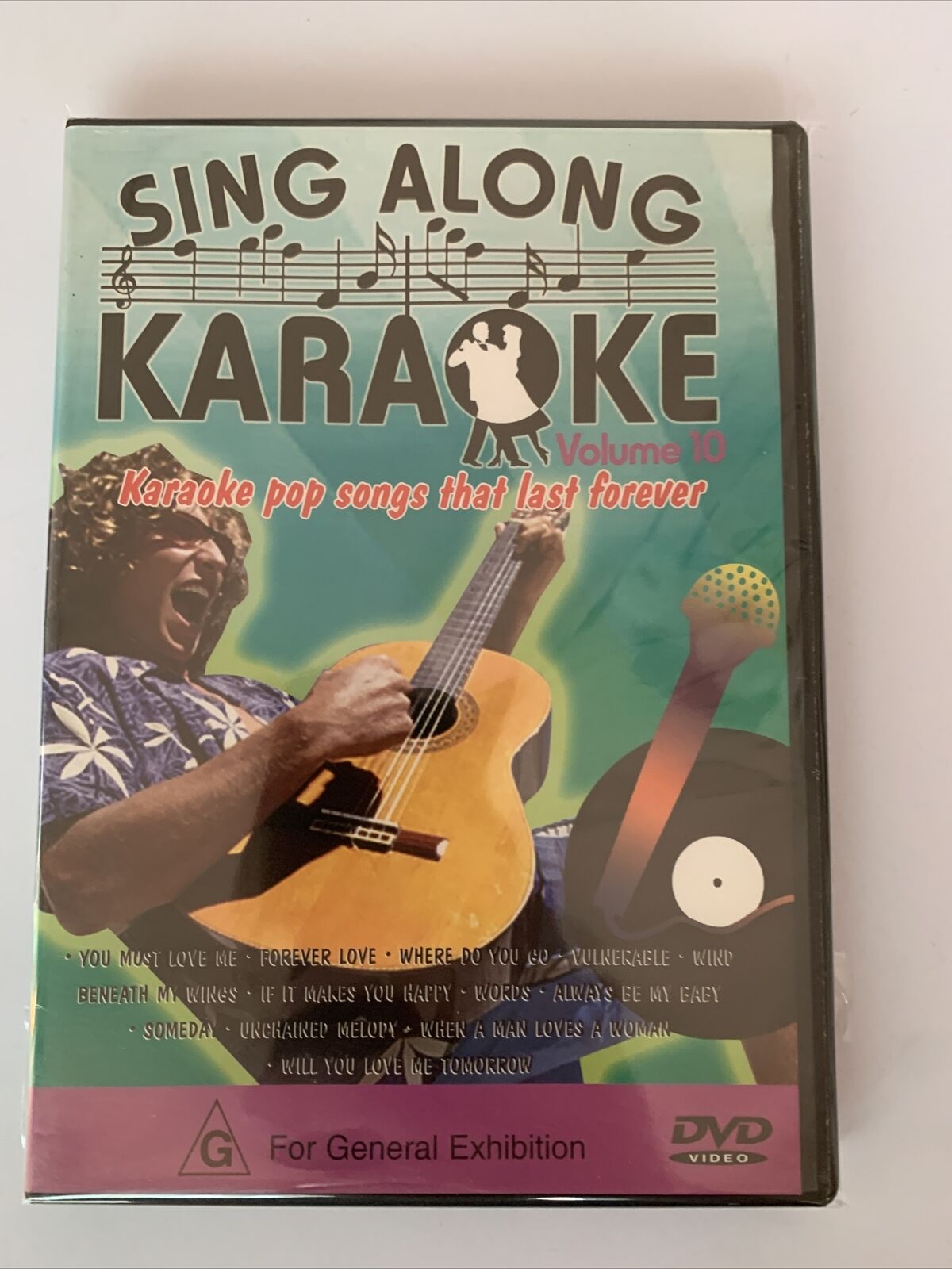 Sing Along Karaoke - Pop Songs That Last Forever (DVD) All Regions  NEW