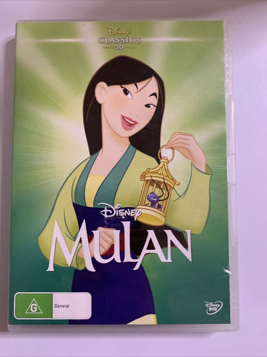 Mulan (DVD, 1998) Disney Animated Film. Region 4