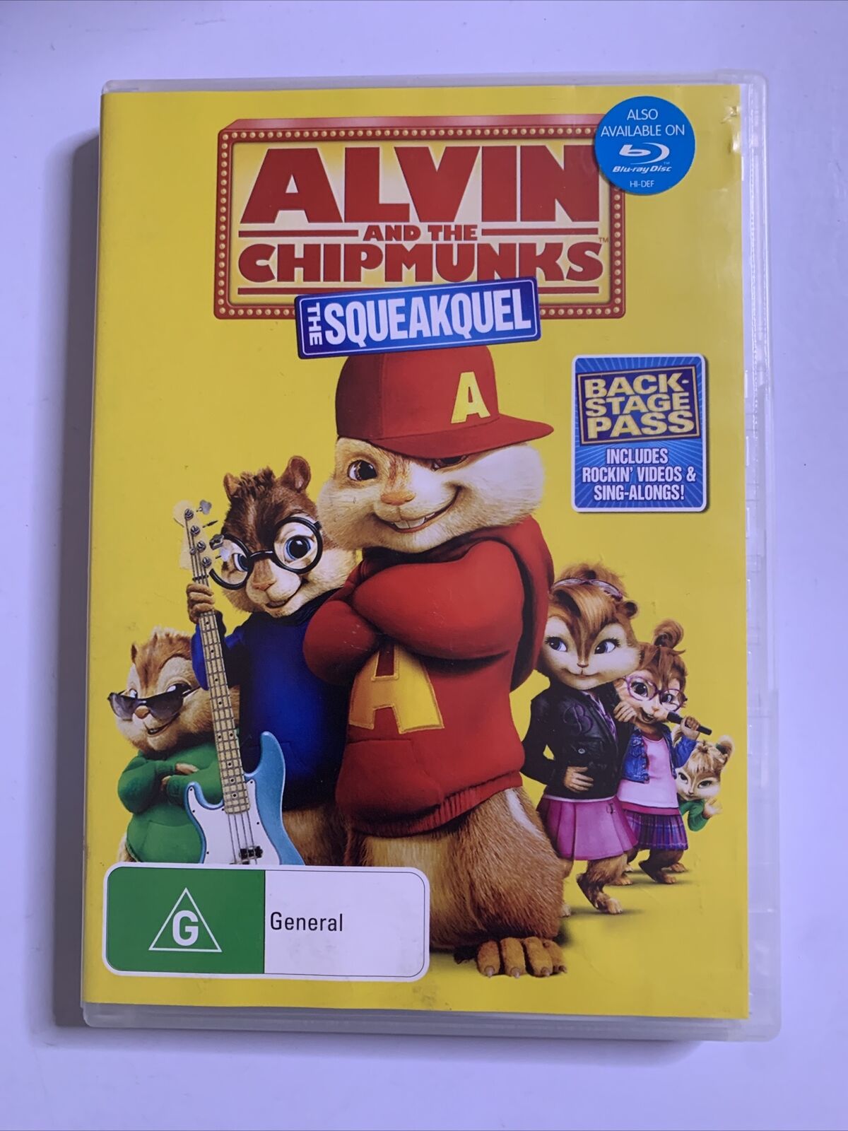 Alvin And The Chipmunks - The Squeakquel (DVD, 2009) Region 4