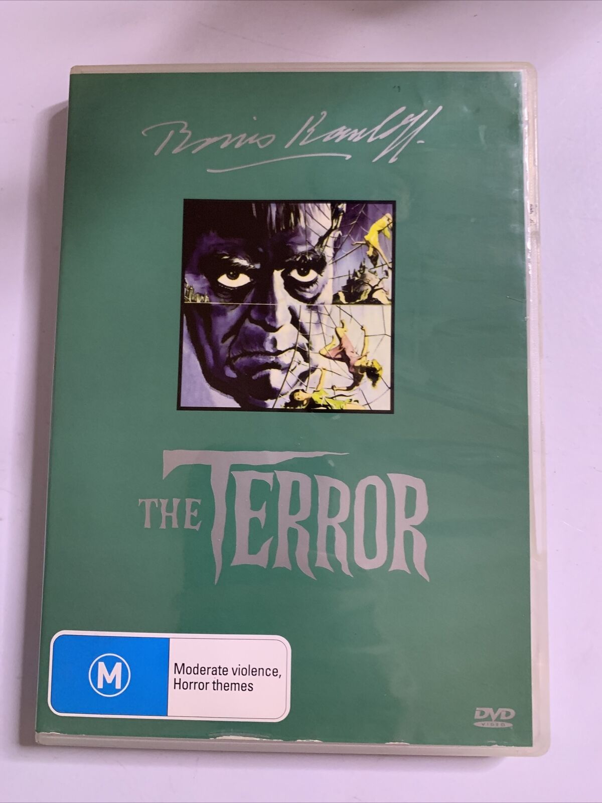 The Terror (DVD, 1963) Boris Karloff, Sandra Knight, Jack Nicholson  Region 4