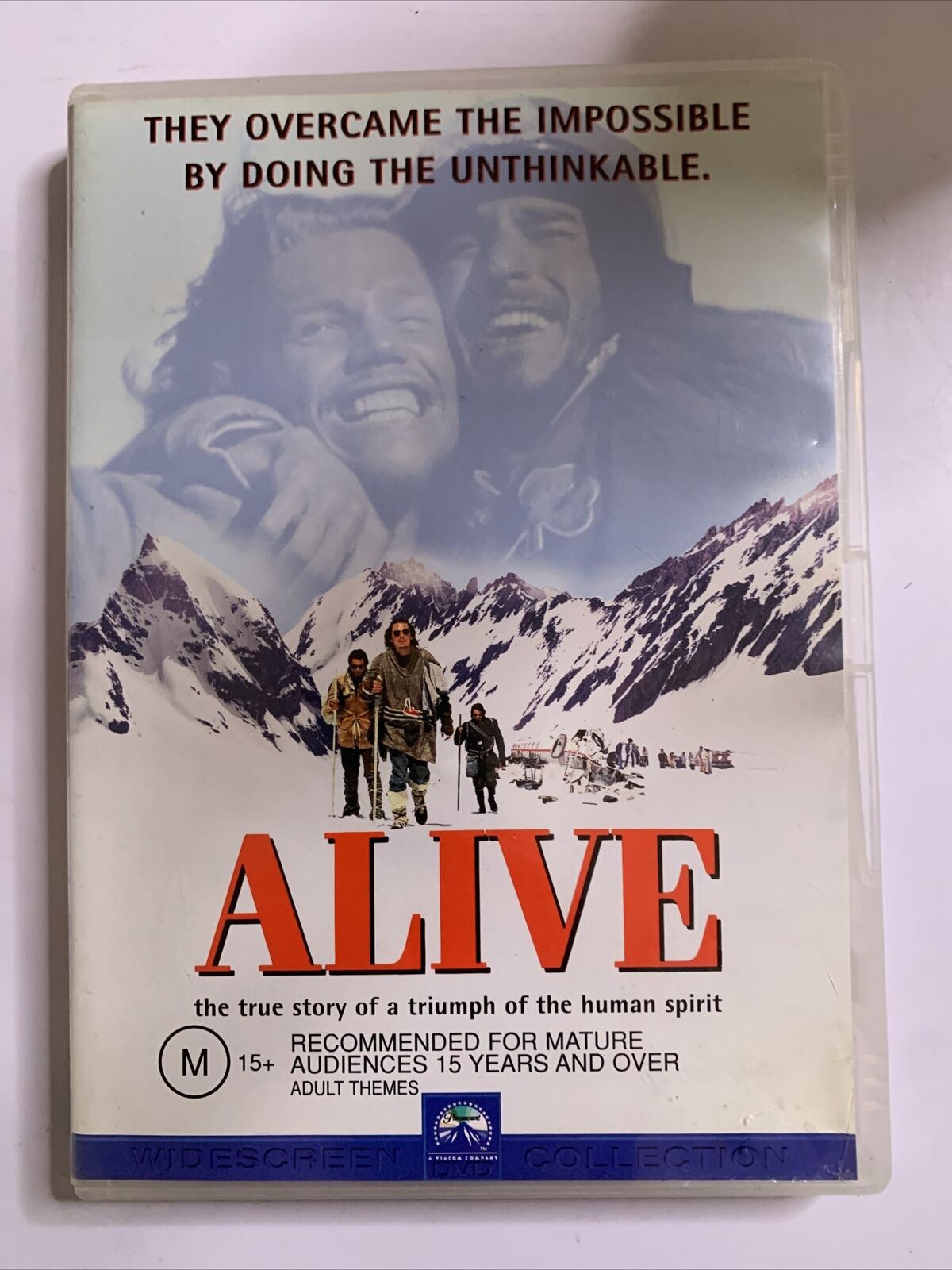 Alive  (DVD, 1992) Josh Hamilton, Ethan Hawke, Vincent Spano  Region 4